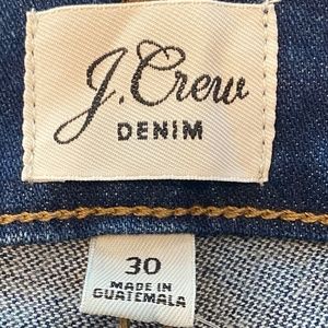 NWT Jcrew Denim Vintage Straight 30